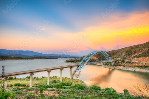 Bridge over Lake Roosevelt