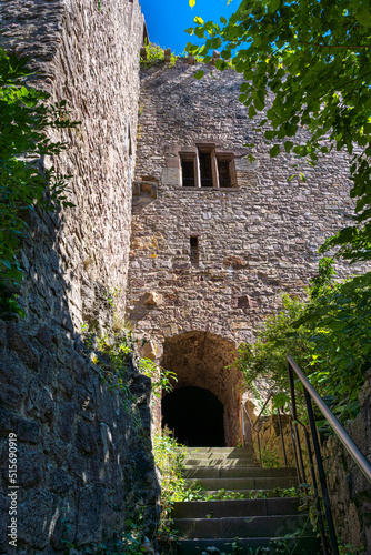 Castle Hohenbaden old ruin. Baden Baden, Baden Wuerttemberg, Germany, Europe