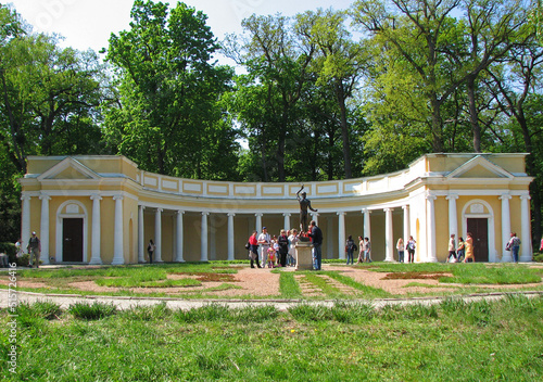 Echo Colonnade in Alexandria Park in Belaya Tserkov, Ukraine