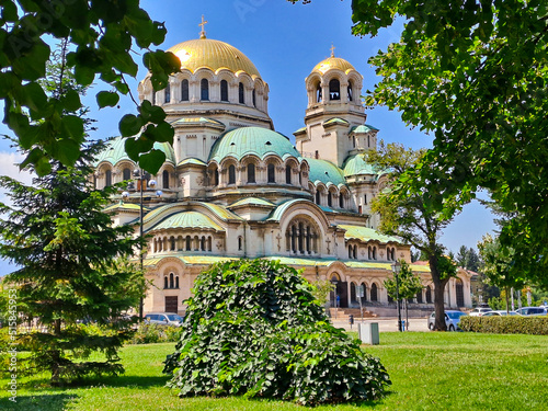 St Alexander Nevski Cathedral In Sofia Bulgaria 