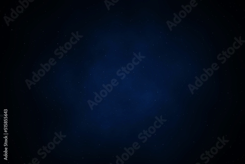Stars in the night. Dark blue night sky with stars. Galaxy space background. 