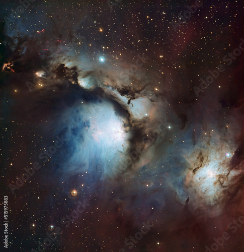 M78 Nebula NGC 2068 in constellation Orion. Elements of this picture furnished by NASA