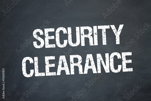 Security clearance