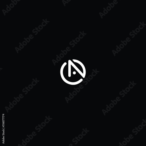 CN NC Logo Design, Creative Minimal Letter NC CN Monogram 
