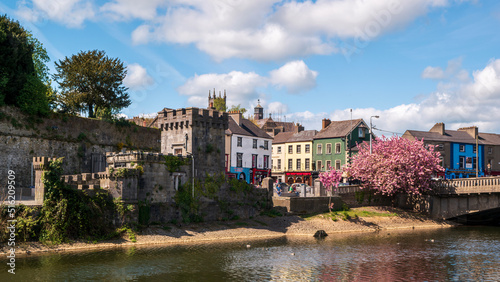 The town of Kilkenny on the River Nore