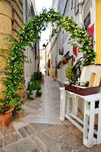 The Apulian village of Presicce.