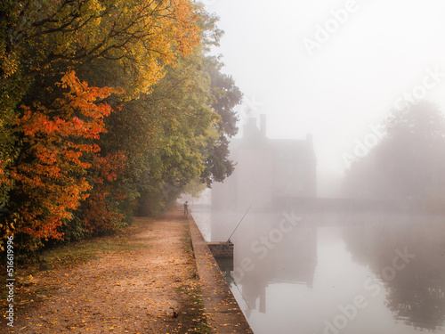 Le château de Flers, Normandie.