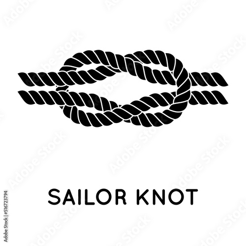 Sailor rope knot