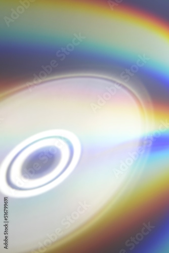 Rainbow CD Reflection Music Background