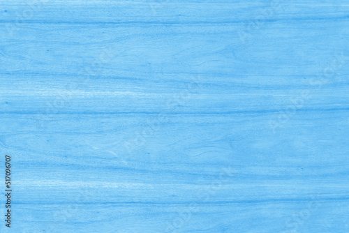 Blue grunge wood plank texture background. Cyan plywood board wall surface.