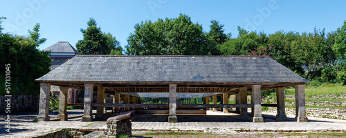 Lavoir des fontaines - Carantan les Maris manche (50) - construit en 1784