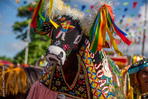 Festa do Bumba meu Boi em São Luis do Maranhão, nordeste Brasileiro. Junho de 2022