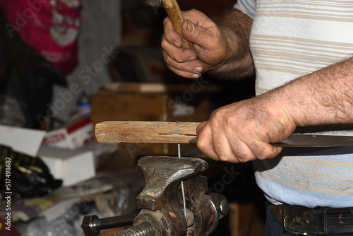 Messerschleifer in der Türkei, Handwerk