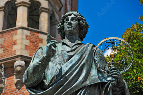 Statue of Copernicus in Toruń 