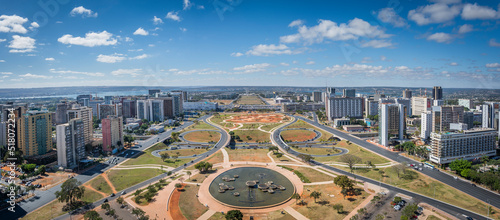 Panorama miasta stolica Brazylia 