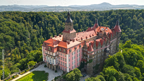 Książ Castle located i lover silesia