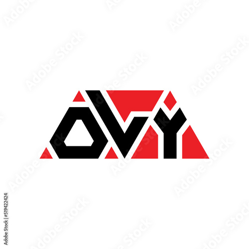 OLY triangle letter logo design with triangle shape. OLY triangle logo design monogram. OLY triangle vector logo template with red color. OLY triangular logo Simple, Elegant, and Luxurious Logo...
