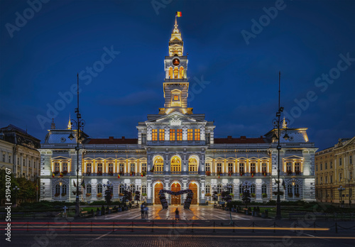 The city of Arad, Romania