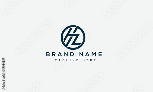 Logo design letter HZ . Elegant modern. Vector template.