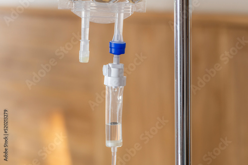 fluid drop and medical intravenous drip