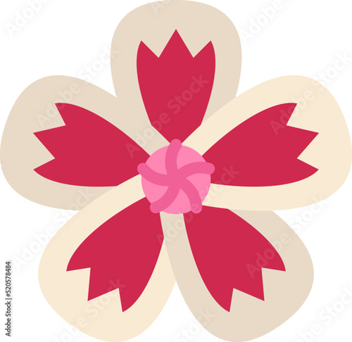 geranium flat icon