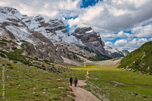 Fanes Valley, Alta Via 1, Dolomites, Italy