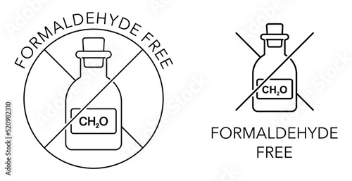 Formaldehyde free - no CH2O compound