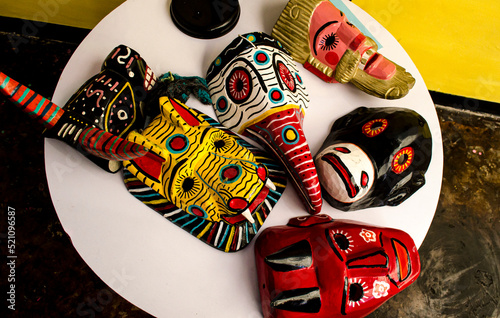 Mascaras tradicioanles Guatemaltecas de moros