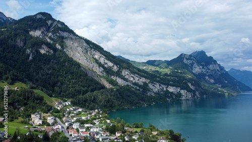 |Weesen, Szwajcaria, Alpy, Góry, turystyka, krajobraz, charakter, lato, góra, podróż, Wakacje, super