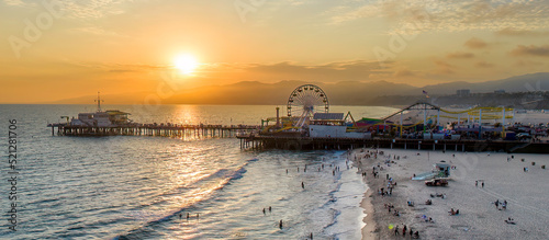 Santa Monica pier California