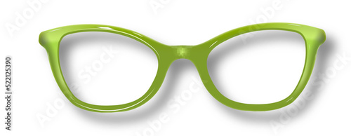 kolorowa ramka okulary soczewka wzrok widzieć okulista optyka salon 