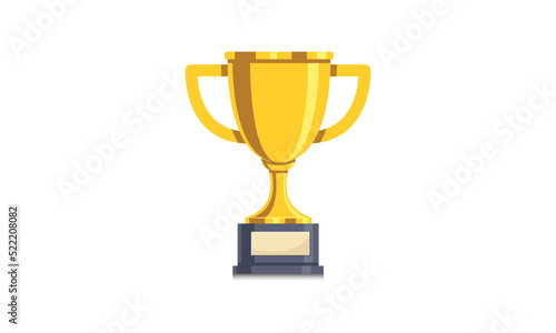 gold trophy cup, Vector Trophy Design, Trophy 