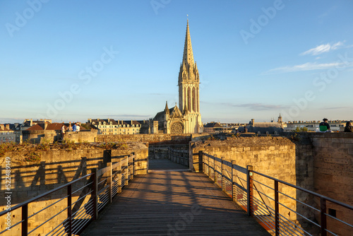 Day time shot of glise Saint-Pierre, Caen, France