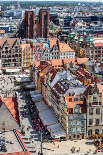 Wroclaw tradional houses, Poland