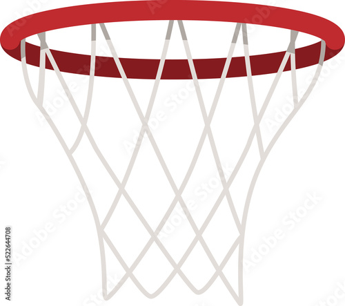 Basketball hoop and net