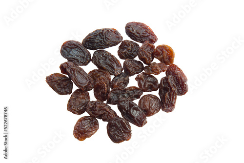 Falling raisins cutout, Png file.