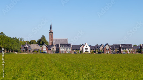 Village view of the Dutch small village of Middenbeemster.