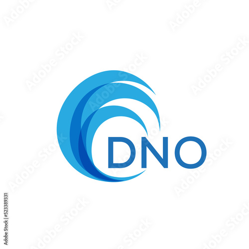 DNO letter logo. DNO blue image on white background. DNO Monogram logo design for entrepreneur and business. . DNO best icon. 