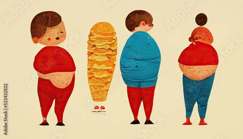 Childhood obesity is when a child has too much body fat or is significantly overweight for their age, can lead to diabetes, high blood pressure and high cholesterol