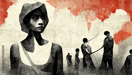 Modern slavery violation of human rights, includes human trafficking, slavery, servitude, forced labour, debt bondage and forced marriage, human exploitation for personal or commercial gain