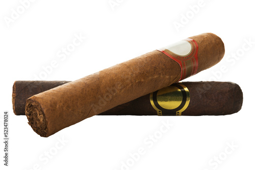 Luxury Cigars isolated on transparent background