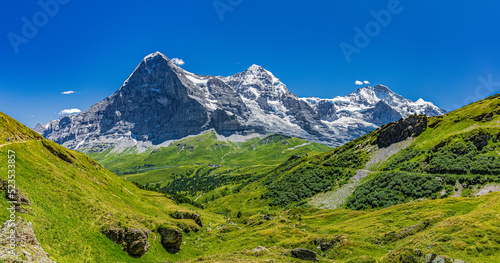 Jungfrau-Bergpanorama