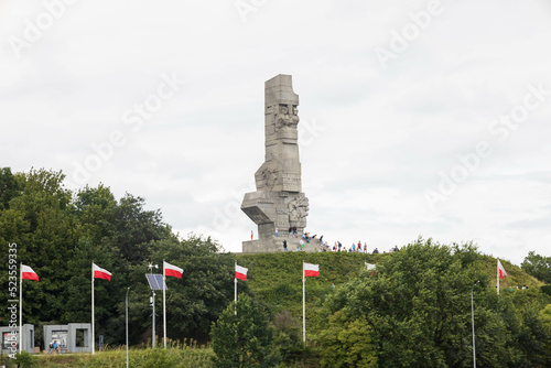 westerplatte monument in gdansk big war monument