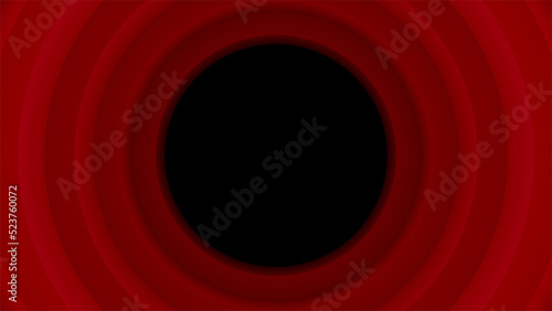 Abstract Circular Array backdrop with clean edges reminiscence of looney tunes, the image rendered using blender 3d software.