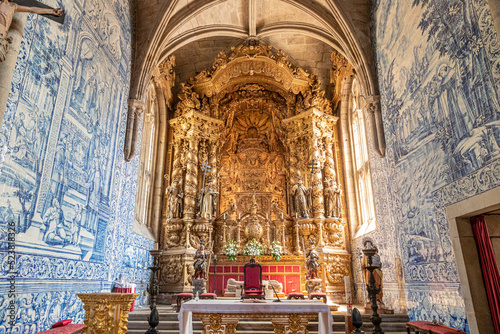 Guimaraes, Portugal. The church of the Convento de Sao Francisco (St Francis Convent), part of the Franciscan Order