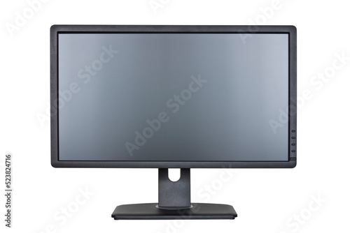 Lcd flat monitor, front view
