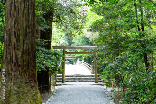 Ise Jingu, the biggest shinto shrine in Japan