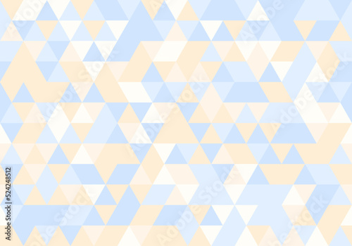 Blue Triangle repeat pattern design decoration. vector decorative