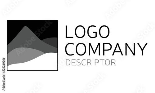 Set of mountain logo design template with modern concept Premium Vector