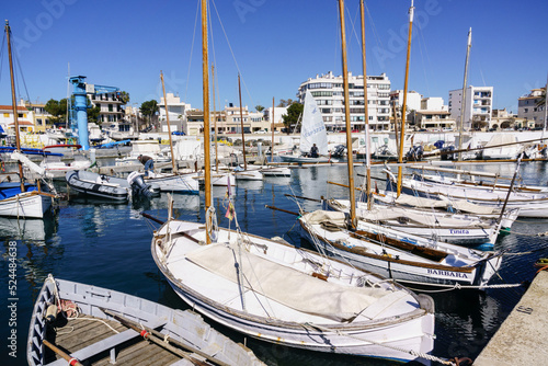 club nautico de Cala Gamba, Palma,Mallorca, islas baleares, Spain